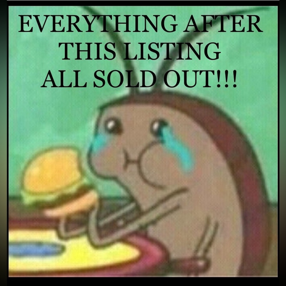 everything sold!
